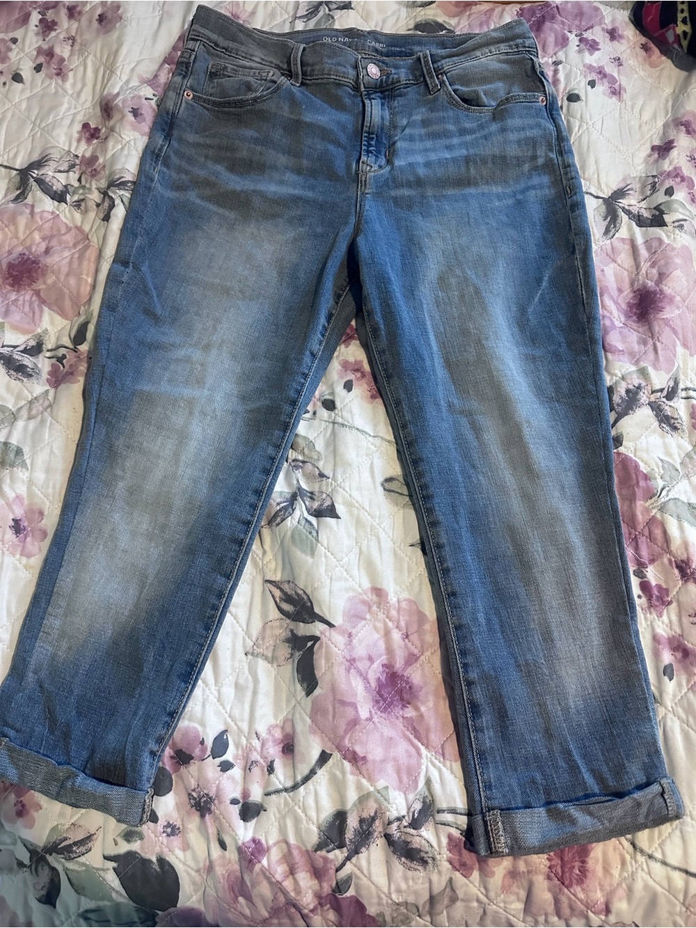 Old Navy Faded Blue Boyfriend Jeans